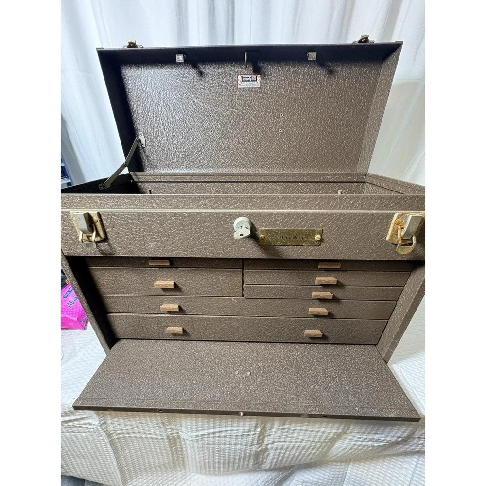 Kennedy #520 7 Drawer Machinist Chest W/KEYS USA (TL3234)